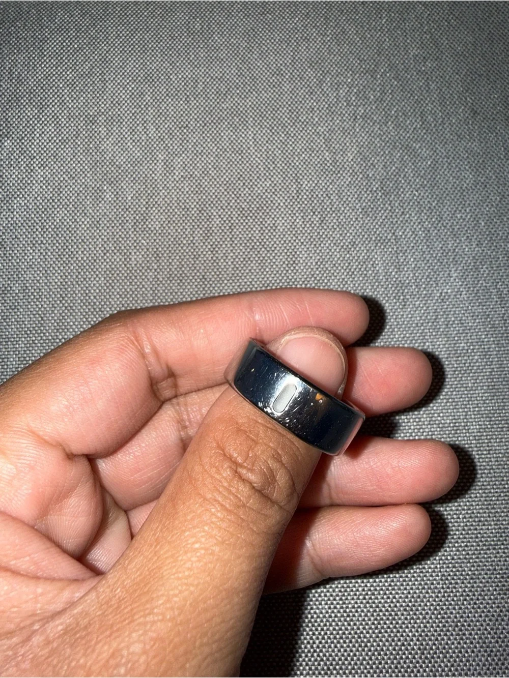 Oura Ring 4 Silver - Size 8